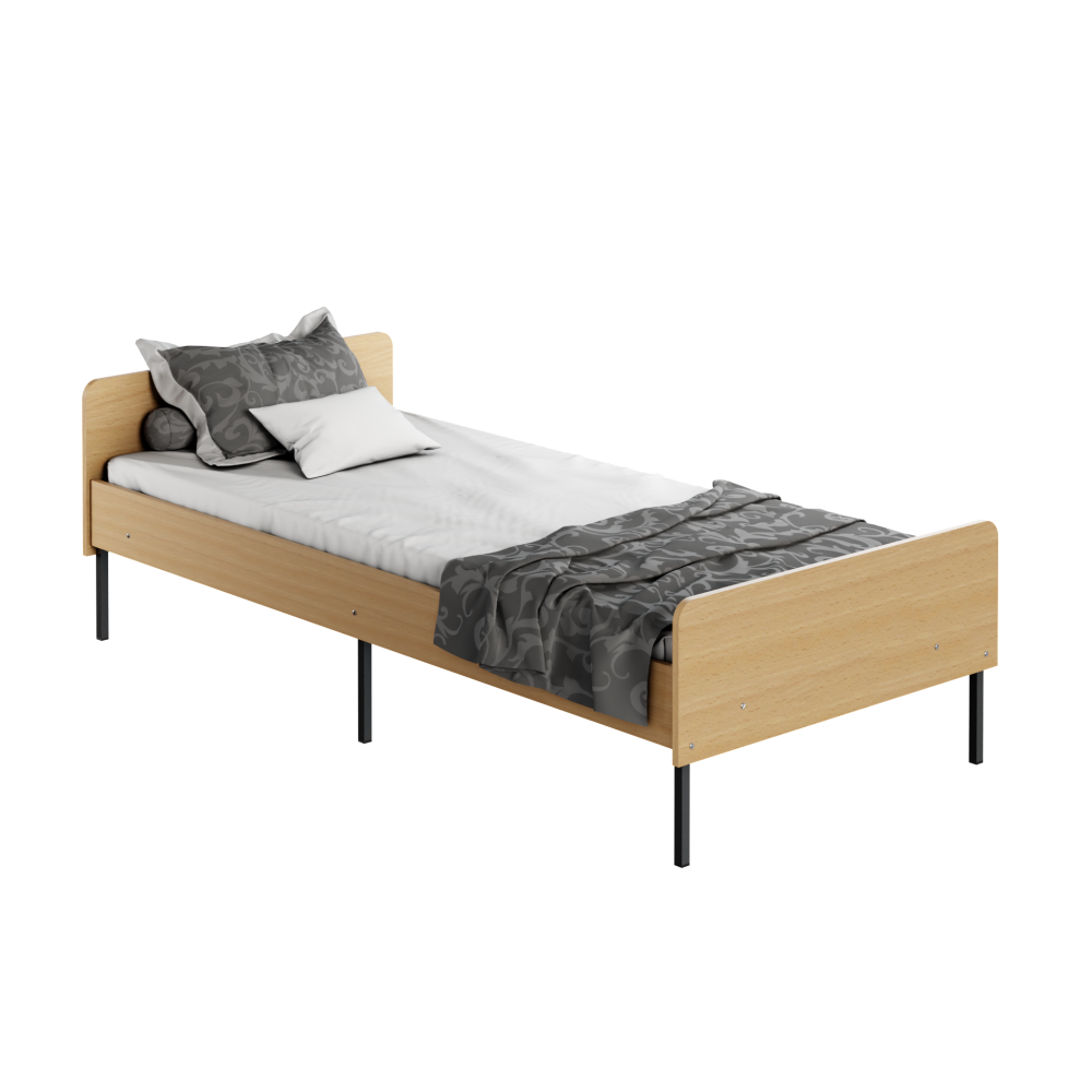 Ліжко одномісне КР-17, 1900х700 мм МЕБЛІ-ТЕХНОСТИЛЬ